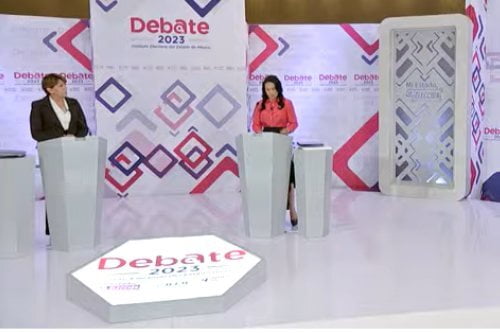 Sigue el debate de las candidatas Alejandra del Moral y Delfina Gómez Aquí